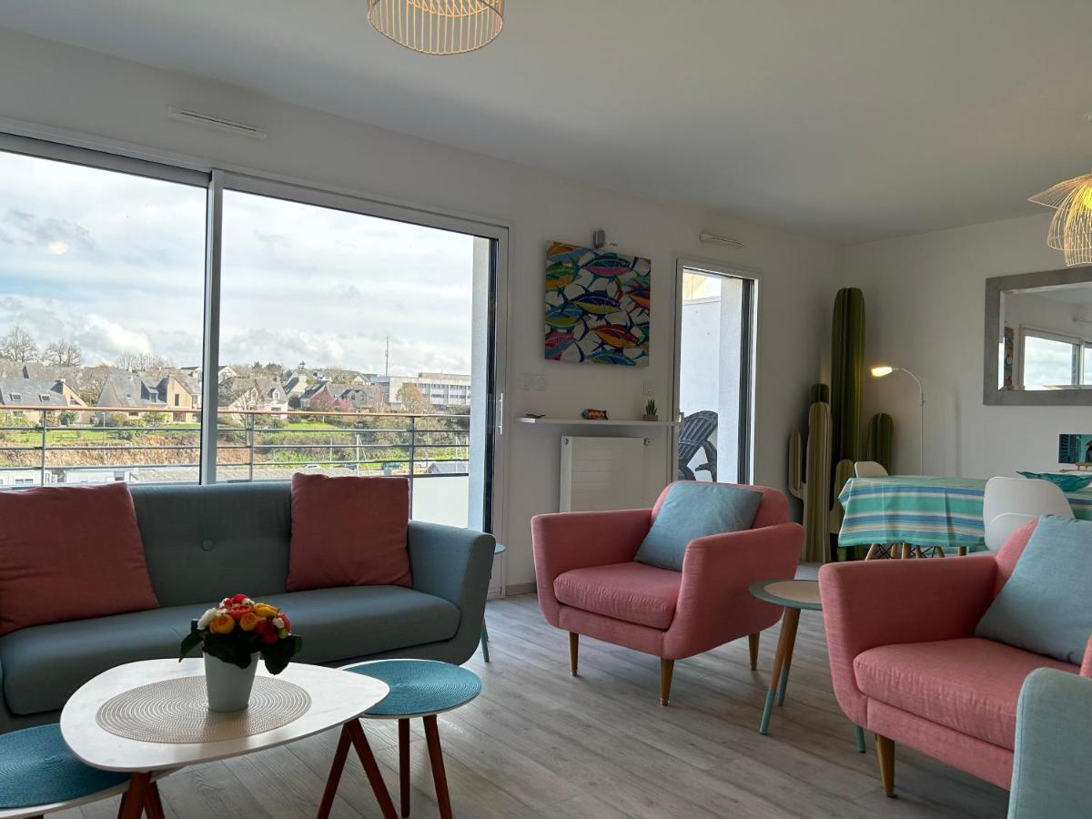 Les Terrasses Marines - Vue Imprenable Sur Le Port De Plaisance Leilighet Vannes Eksteriør bilde